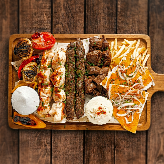 DOUBLE MIXED GRILL (2 of Each).