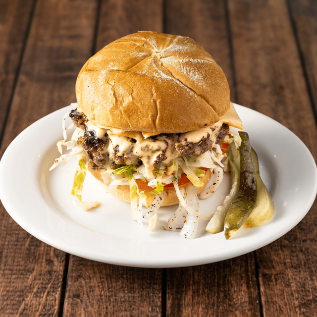 CHEESEBURGER.